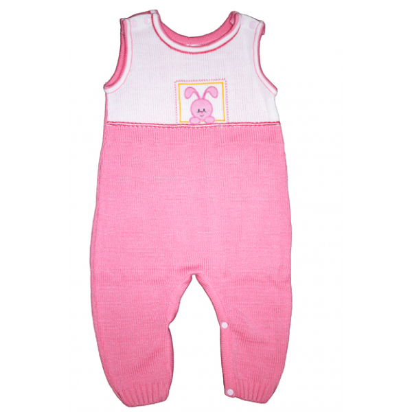 ЛЕО Полукомбинезон "Мой зайка", вышивка