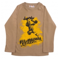 "Skate" Лонгслив, интерлок, 5-8 лет "Skate" Лонгслив, интерлок, 5-8 лет