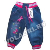 V 004 "Buttterfly" брючки джинсовые 1-4 года V 004 "Buttterfly" брючки джинсовые 1-4 года