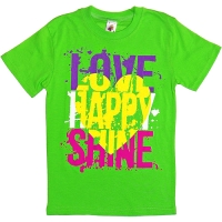 81202-18 "Love Happy" Футболка для девочек, 8-12 лет 81202-18 "Love Happy" Футболка для девочек, 8-12 лет