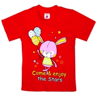1402-33 "Come&enjoy" Футболка для девочек 1-4 года 1402-33 "Come&enjoy" Футболка для девочек 1-4 года