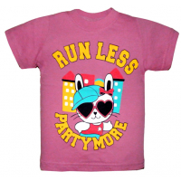 15-140212 "RUN LESS" Футболка, 1-4 года, сиреневый 15-140212 "RUN LESS" Футболка, 1-4 года, сиреневый