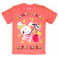 15-140215 "BUNNY BEAR" Футболка, 1-4 года, лососевый 15-140215 "BUNNY BEAR" Футболка, 1-4 года, лососевый