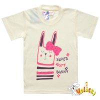 1402-71 "Cut Bunny" Футболка для девочек, 1-4 года 1402-71 "Cut Bunny" Футболка для девочек, 1-4 года