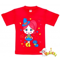 1402-81 "Фея" Футболка для девочек, 1-4 года 1402-81 "Фея" Футболка для девочек, 1-4 года