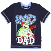 1401-62 "Rad Dad" Футболка для мальчиков, 1-4 года 1401-62 "Rad Dad" Футболка для мальчиков, 1-4 года