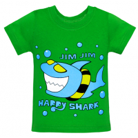 45-1404 "Happy Shark" футболка для мальчика 45-1404 "Happy Shark" футболка для мальчика