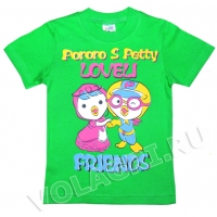 1401-500 "Love" Футболка для девочек и мальчиков, 1-4 года 1401-500 "Love" Футболка для девочек и мальчиков, 1-4 года