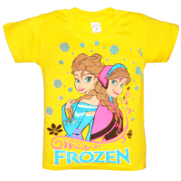 10-5858 "FROZEN" футболка, 5-8 лет, желтый 10-5858 "FROZEN" футболка, 5-8 лет, желтый
