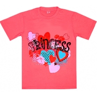 5802-7 "Princess" футболка для девочек 5-8 лет 5802-7 "Princess" футболка для девочек 5-8 лет