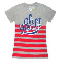 71102-1 "Oh Yes!" Футболка-туника для девочек, 7-11 лет 71102-1 "Oh Yes!" Футболка-туника для девочек, 7-11 лет