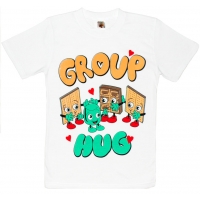 81202-32 "GROUP HUG" Футболка для девочек, 8-12 лет 81202-32 "GROUP HUG" Футболка для девочек, 8-12 лет
