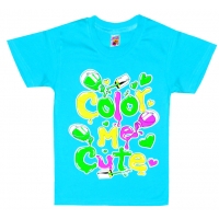 81202-33 "Color me" Футболка для девочек, 8-12 лет 81202-33 "Color me" Футболка для девочек, 8-12 лет