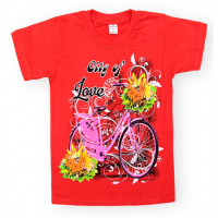 45-91202 "Bicycle" футболка для девочки, 9-12 лет 45-91202 "Bicycle" футболка для девочки, 9-12 лет