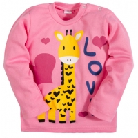 2512-7 "Love" кофта для девочек, интерлок, 2-5 лет 2512-7 "Love" кофта для девочек, интерлок, 2-5 лет