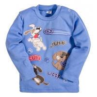 2511-1 "Гав!" кофта для мальчика, интерлок, 2-5 лет 2511-1 "Гав!" кофта для мальчика, интерлок, 2-5 лет