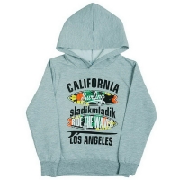 5851-07 "California Surfing" Толстовка с капюшоном, футер, 5-8 лет 5851-07 "California Surfing" Толстовка с капюшоном, футер, 5-8 лет