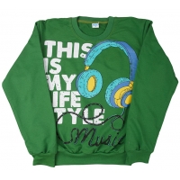 81151-05 "My Life Style" Джемпер для мальчиков, футер, 8-11 81151-05 "My Life Style" Джемпер для мальчиков, футер, 8-11