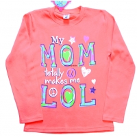 5812-2 "MOM" Лонгслив, интерлок, 5-8 лет 5812-2 "MOM" Лонгслив, интерлок, 5-8 лет