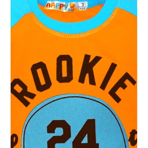 10-35710 "ROOKIE 24 YEAR" Джемпер для мальчика, 3-7 лет