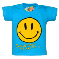 10-14106 "SMILE" футболка, 1-4 года, бирюза 10-14106 "SMILE" футболка, 1-4 года, бирюза