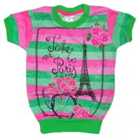 10-58181 "PARIS" Футболка на манжетах, 5-8 лет 10-58181 "PARIS" Футболка на манжетах, 5-8 лет